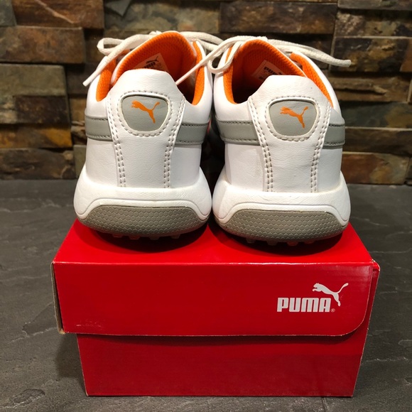 Puma ~ Titantour Cleated Jr Golf Shoe ~ Boys Size 5 - Picture 3 of 9